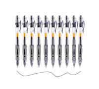 Generico Bolígrafos roller, bolígrafos de punta fina, Bolígrafo retráctil, Bolígrafos de escritura lisa de 10 unidades, bolígrafo de 0,5 mm para escribir, tomar notas, firmar, escuela
