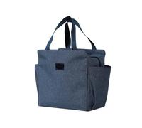 Genérico Bolsa Almuerzo Bolsa de Almuerzo portátil con Aislamiento térmico, Bolsa Caja, Bolso Enfriador, Bento, contenedor for Cena, Bolsas Almacenamiento Comida Escolar(Blue)