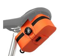 Genérico Bolsa Bajo Sillín de Bicicleta, Portaequipajes Sub Sillín para Bici, Estuche Trasero con Liberación Rápida para Ciclismo Urbano Touring Commuting Bikepacking Adultos y Niños