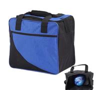 Genérico Bolsa De Almacenamiento con Bolsillo para Pelotas, Bowling Tela Oxford Bandolera, Guarde Todo Su Equipo Bolos, Incluida 1 Bola 10 Zapatos (hasta La Talla 15 Hombres)