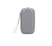 Genérico Bolsa de Almacenamiento de Gran Capacidad para Cámara Deportiva para dji Pocket 4 Estuche de Transporte de PU para Pocket4 Estuche Organizador de Viaje Portátil (Gray)