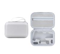 Genérico Bolsa de Almacenamiento de Gran Capacidad PU Adecuada para dji Osmo Mobile 8 Bolsa de Viaje para estabilizador cardán a Prueba de Manchas con Bolsillo de Malla (Gris)