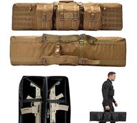 Genérico Bolsa De Armas, Funda de Fusil, Bolsa Doble para Rifles, Mochila para Carabina Airsoft Funda Escopeta Porta Caza, Almacenar O Transportar Rifles