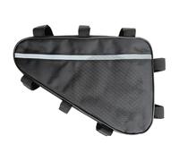 Generico Bolsa de batería - Marco de bicicleta | para portaequipajes de bicicletas | Triángulo de bolsillo del bateia | Bolsillo bateria impermeable para bolsillo de almacenamiento 15,35 x 14,17 x