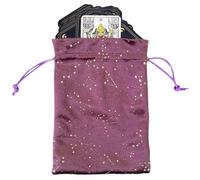Genérico bolsa de cartas de tarot,Contenedor de accesorios de tarot portátil | Bolsa de almacenamiento de terciopelo para accesorios de Tarot, joyería, pendientes, mazos de oráculo, piedras