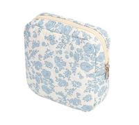 Genérico Bolsa De Época para Niñas - Bolsas De Almacenamiento Discretas para Corbata Y Tampones | Pequeña Escuela De De Higiene Y En La Cosmética Reutilizable En El Go | Caja De Período Práctico Ad