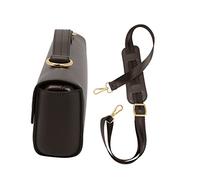 Genérico bolsa de flauta organo musical bolsas almacenaje bolsa de caso Estuche portátil para flauta de 16 agujeros caja de almacenamiento de flauta bolso de hombro tipo flauta Metal Coffee