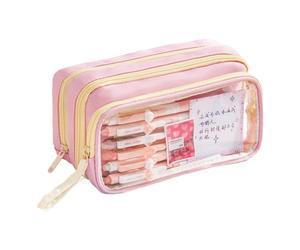 Genérico Bolsa de lápiz de Estuche de lápiz | Bolsa de requisito Escolar con manejo para bolígrafos | Organizador de Almacenamiento de Capital, Elegantes Accesorios Escolares para Estudiantes