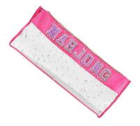 Genérico Bolsa de Mahjong | Estuche Transparente Portátil para Fichas De Mahjong,Funda Protectora Transparente para Estudio Exteriores Diario Noche de Juegos Adultos Camping Fiestas Viaje
