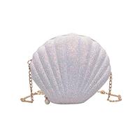 Genérico Bolsa de mano Student Casual Chain Wild Hombro Women' Fashion Bag Ladies Bag (White One Size)