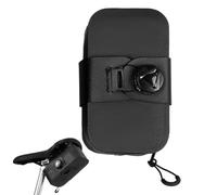 Genérico Bolsa de sillín de bicicleta resistente y práctica - Bolsa de sillín ideal para bicicleta de montaña, bicicleta de carreras, senderismo bikepacking - Apto para hombres, mujeres, adultos