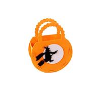 Generico Bolsa de Tela No Tejida Bolsa Fantasma Festival Regalo para Niños Bolsa de Caramelos Halloween (1 Bolsa Tridimensional Bruja) Deft ha sido elaborado