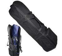 Generico Bolsa de viaje de golf con ruedas - Heavy Duty 900D Oxford Club Case, Waterproof and Lightweight Carry Bags, Large Wheel-Equipped for Clubs, Durable Protective Gear | Smooth Rolling Easy