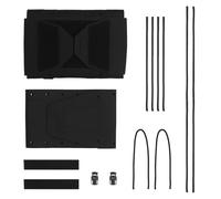 Genérico Bolsa IFAK Táctica Ligera, Kit Médico de Trauma de Apertura Rápida, Botiquín para Caza, Camping y Supervivencia Outdoor(BLK)