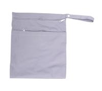 Genérico Bolsa Impermeable con Doble Cremallera 69 Gris Bolsas Doble Cremallera Bolsa De Húmeda Y Seca Bolso De Viaje Bolsa De Almacenamiento De Bolsa De Almacenamiento