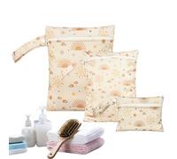 Genérico Bolsa Impermeable para Seco y Mojado, Juego De 3 Fundas Acuáticas Resistentes Al Agua, Organizador Impermeable para Pañales De Viaje, Camping, Gimnasio, Piscina Y Excursiones para Niños