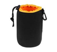 Genérico Bolsa para CáMara FotográFica Tamaño 1pcs Lente de la cámara Bolsa Impermeable vídeo del Bolso Caso Completo S M L XL Protector(Yellow L)