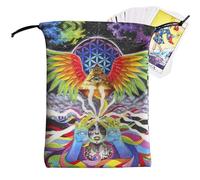 Genérico Bolsa Para Cartas De Tarot - Estuches de Joyería con Cordón | Portaobjetos Para Dados, Joyas Y Cristales Para Casa Y Principiantes