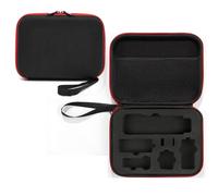 Genérico Bolsa para dji Osmo Pocket 3, Funda de Transporte Protectora de cámara, Bolsa de Embrague de cámara a Prueba de Golpes Almacenamiento de Accesorios (Forro Negro+Negro)