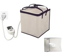 Genérico Bolsa para fermentación, Armario Plegable para Masa con Calentador, Control preciso de Temperatura de 1 a 60 °C, Estuche Blando para yogurtera y fermentación de Pan.