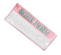Genérico Bolsa para Fichas De Mahjong,Portafichas Impermeable Gran Capacidad - Organizador Portátil para Hogar Viaje Camping Picnic Adultos Adolescentes Reuniones