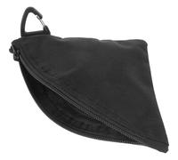 Genérico Bolsa para Filtros de Café Gancho, Ligera y Portátil, Tamaño Triangular, Poliéster Resistente en Color Negro, Funda Práctica para Camping, Picnic y Uso Exterior