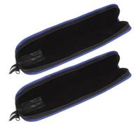 Genérico Bolsa para Flauta Dulce 2 Piezas en Tela Oxford Resistente, Estuche Portátil Diseño Simple para Almacenamiento y Transporte Escolar