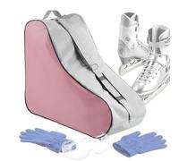 Genérico Bolsa para Patines - Mochila Grande Ajustable, Mochila Grande para Patines Ajustable, Bolsa para patiines de Hockey de Tela Oxford con Cremallera | para Hombres, Mujeres y niños porristas.