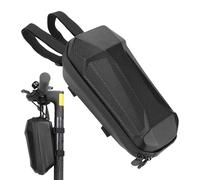 Genérico Bolsa para Patinete - Estuche Rígido EVA 2L Impermeable con Tiras Reflectantes | Funda Frontal PU para Almacenamiento | Tipo Scooter Bicicleta | Bolsa Delantera para Ciclismo Viajes Trabajo