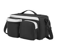 Genérico Bolsa para Portaequipajes Trasero De Bicicleta,Almacenamiento para Portaequipajes Trasero - Bolsa Trasera Resistente Salpicaduras para Ciudad Carretera Montaña Gravel