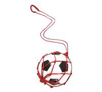 Generico Bolsa para red de balón, bolsa para red de balones de fútbol - Red porta balones de fútbol con cordón, depósito para voleibol, porta balones individual, multifuncional para deportes al aire