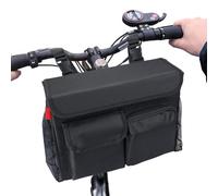 Genérico Bolsa para Scooter De Movilidad | con Bolsillo para Portátil Y Portavasos,Bolsa Organizadora Multifuncional para Motocicleta De Transporte para Viajes En Carretera Y Vacaciones