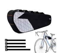 Generico Bolsa para tubo de bicicleta, bolsa impermeable | Porta teléfono de ciclismo, para bicicletas de carretera y de montaña, ciclismo, viajes, teléfono y herramientas de reparación