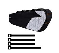 Generico Bolsa para tubo de bicicleta | Bolsa organizadora impermeable - Porta teléfono de ciclismo - Para bicicletas de carretera y de montaña, ciclismo, viajes, teléfono y herramientas de