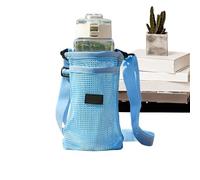 Genérico Bolsa Porta Botellas de Agua,Portador De Botella En Bandolera | Funda Portátil para Ciclismo Fitness Senderismo Aventura Exterior Deporte Escolar Gimnasia