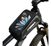 Genérico Bolsa Porta Móvil para Bicicleta Impermeable con Pantalla Táctil y