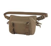 Genérico Bolsa Táctica Hanger de Gran Tamaño, Riñonera y Bolsa Abdominal con Correa de Hombro Integrada para Chaleco Airsoft y Caza(CB)