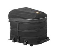 Genérico Bolsa Trasera para Moto,Bolso Extensible 20L-28L con Carcasa Dura - Bolsa Impermeable De Almacenamiento para Moto - para Scooter, Touring, Uso Diario, Carretera, Ciudad