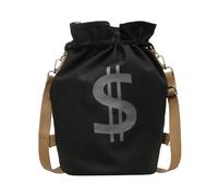 Generico Bolsas con cordón, bolsa de hombro con motivo de dólar - Bolsa para papelería - Para gimnasio, deporte, fútbol, entrenamiento, natación, playa, escuela, hombres, mujeres, chicos y niñas