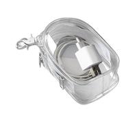 Genérico Bolsas De Almacenamiento Transparentes Con Cremallera - Bolsas De Almacenamiento Transparentes, Bolso Transparente Atado A Un Llavero | Bolsas De Almacenamiento Multifuncionales, Bolsas De