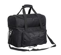 Genérico Bolsas de Bolos: Portador de Bolas Doble con Divisor Acolchado, Correa de Hombro Ajustable, Soporte de Bolas Reforzado, Oxford Resistente