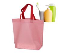 Genérico Bolsas De Compras No Tejidas - Bolsas Reutilizables Con Mangos | Reutilizables De Tela No Tejida Con Mangos | Mercado De Valores Ecológico De Gran Capacidad Para Mercados Y