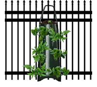 Genérico Bolsas de Cultivo de Fresas: Sacos de siembra Verticales, Bolsas de Cultivo de Fieltro, Estructura de Control de Humedad de Gran Capacidad | Solución de Que Ahorra Espacio para un vivero