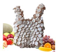 Genérico Bolsas De La Compra Reutilizables,Lavable y Plegable - Bolsas de Compras para Supermercado y Alimentos - para Desplazamientos Diarios Viajes Campamentos Cocina Fiestas y Picnics