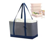 Genérico Bolsas De La Compra Reutilizables Plegables - Asas Aisladas Impermeables y Reforzadas,Bolsas Robustas Para Supermercado - Para Hogar Apartamento Cocina Picnic Mercado Mujeres Familia