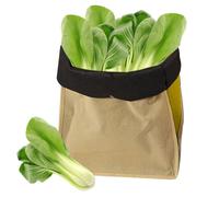 Genérico Bolsas de Productos Reutilizables: Bolsas Compras Lavables 10.83 Pulgadas Almacenamiento Fresco, de Malla ecológica con Cordero, Bolsa ajo Transpirable para Cocina, Viajes, superm
