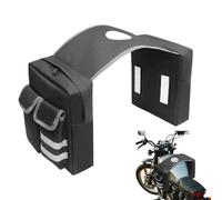 Genérico Bolsas De Sillín De Motocicleta | Juego de Equipaje para Motocicleta,Almacenamiento De Equipaje Resistente Al Agua con Correas Ajustables para Senderismo Camping Trail Road Trip