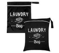 Genérico Bolsas Húmedas - De Almacenamiento De Trajes De Baño | Trajes De Baño Y Toallas Húmeda Impermeable | De Viaje con Cremallera con Mango | Ropa De Vacaciones De Piscina De Natación Y O