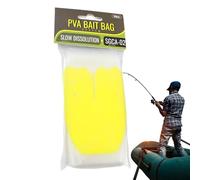 Genérico Bolsas para Cebo, Almacenamiento De Cebo para, Cargador De Malla con Portapalas Plegable Portátil para Surf, Hielo, Bagre, Kayak Y Exteriores