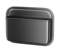 Genérico Bolsillo de almacenamiento para automóvil, bolsillo de cuero para puerta de automóvil, organizador pequeño de cuero multifuncional, organizadora lateral de consola para, llaves, gafas d